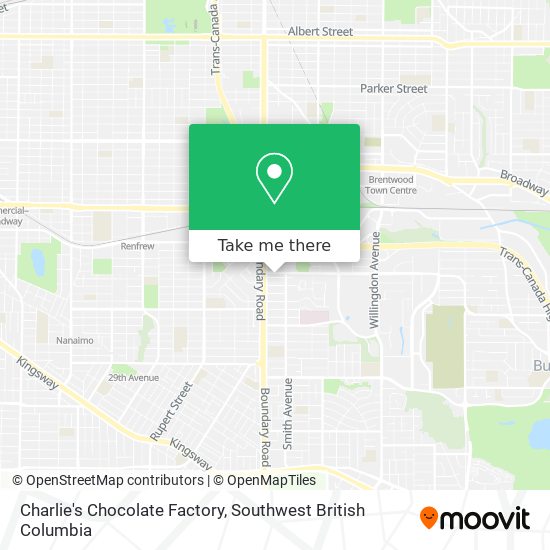 Charlie's Chocolate Factory map