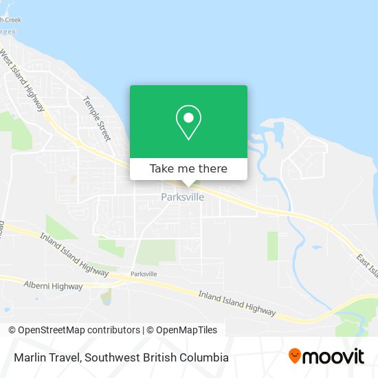 Marlin Travel map