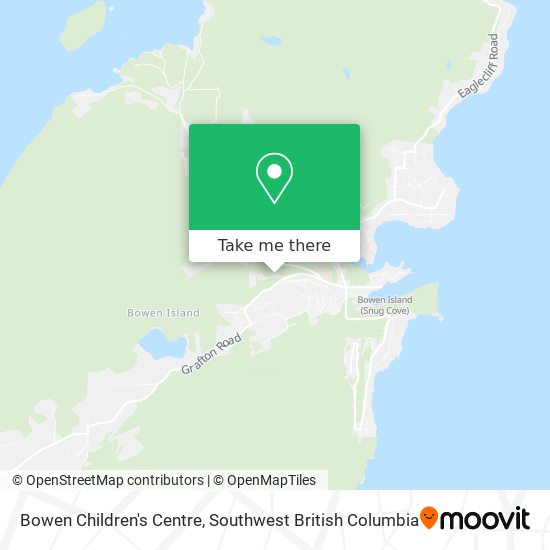 Bowen Children's Centre map