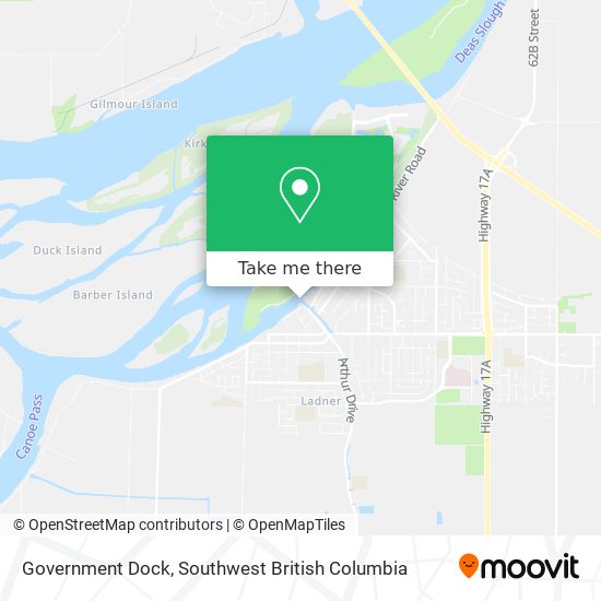 Government Dock map
