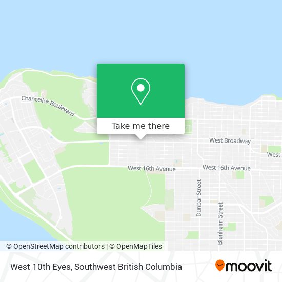 West 10th Eyes plan