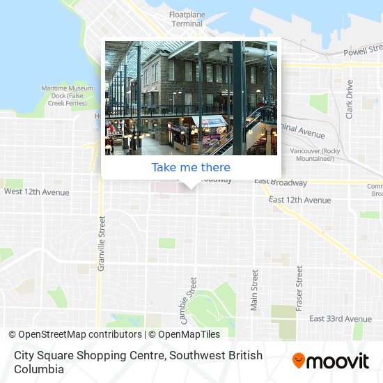 City Square Shopping Centre map