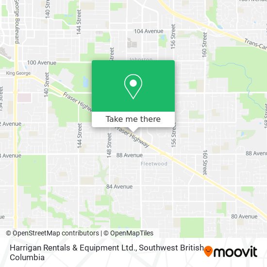 Harrigan Rentals & Equipment Ltd. map