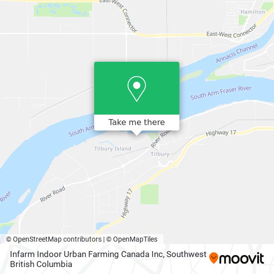 Infarm Indoor Urban Farming Canada Inc map