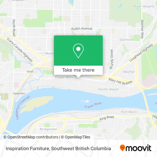 Inspiration Furniture map