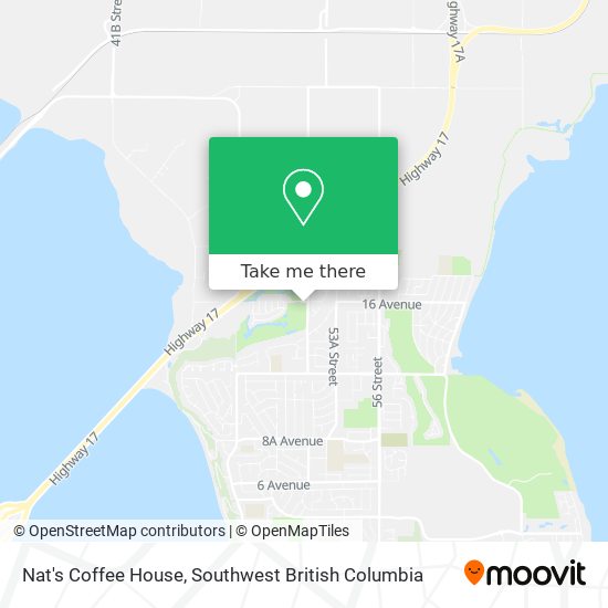 Nat's Coffee House map
