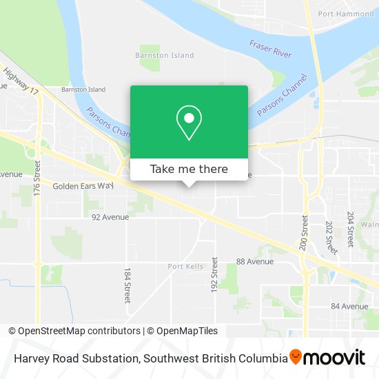 Harvey Road Substation plan