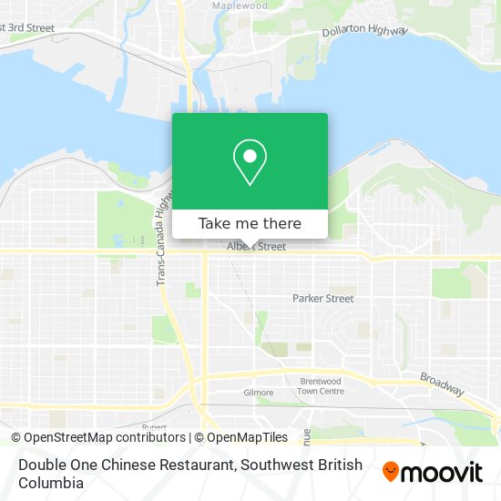 Double One Chinese Restaurant map
