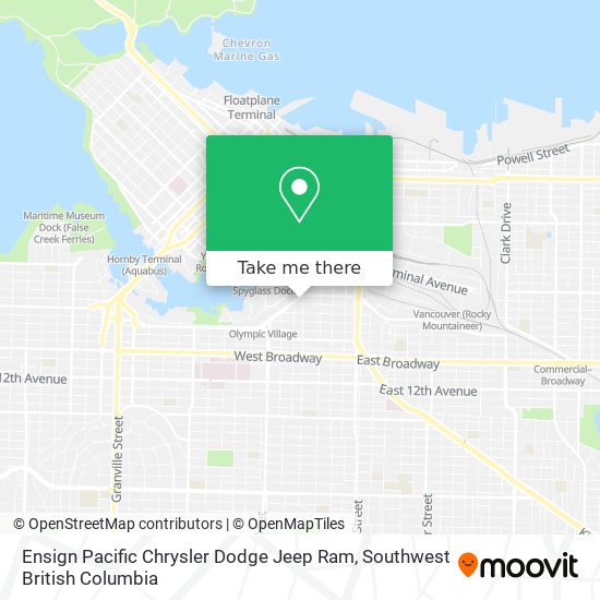 Ensign Pacific Chrysler Dodge Jeep Ram plan