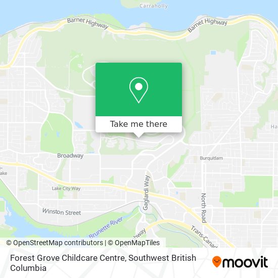 Forest Grove Childcare Centre map