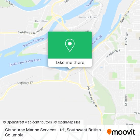 Gisbourne Marine Services Ltd. map