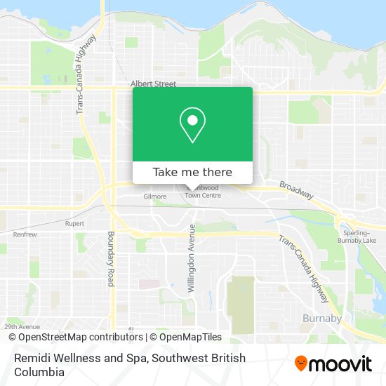 Remidi Wellness and Spa map