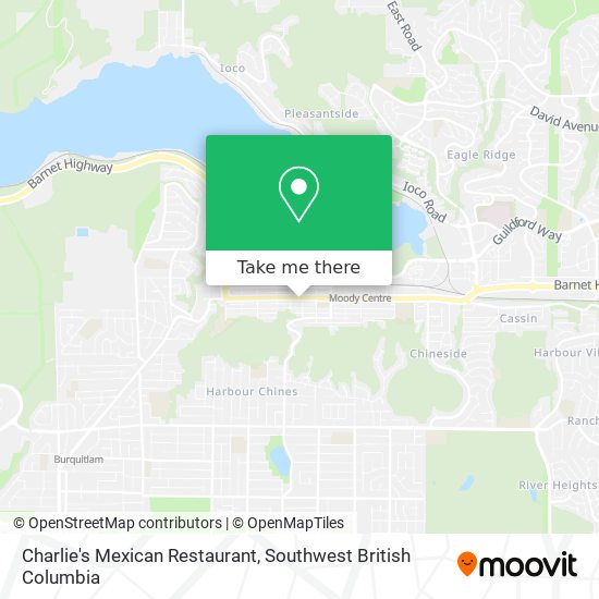 Charlie's Mexican Restaurant map
