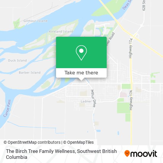 The Birch Tree Family Wellness map