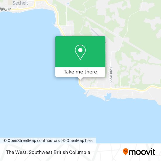 The West map