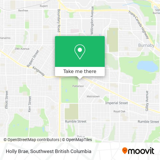 Holly Brae map
