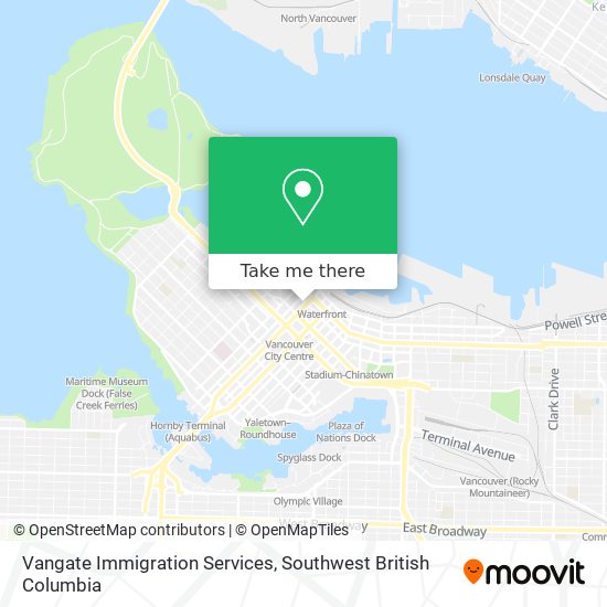 Vangate Immigration Services plan