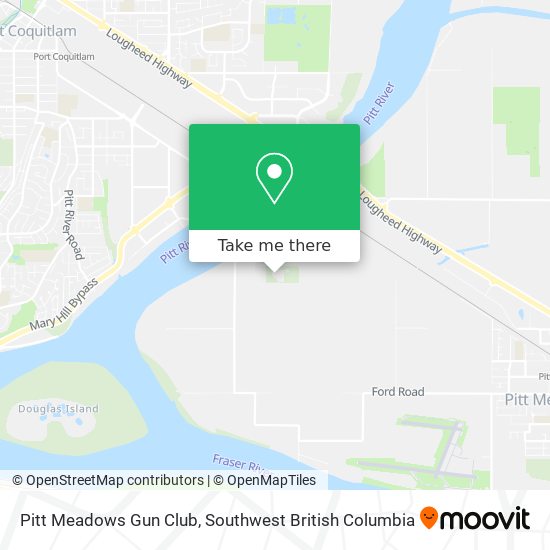 Pitt Meadows Gun Club map