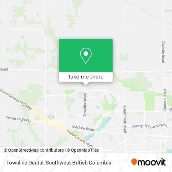Townline Dental map