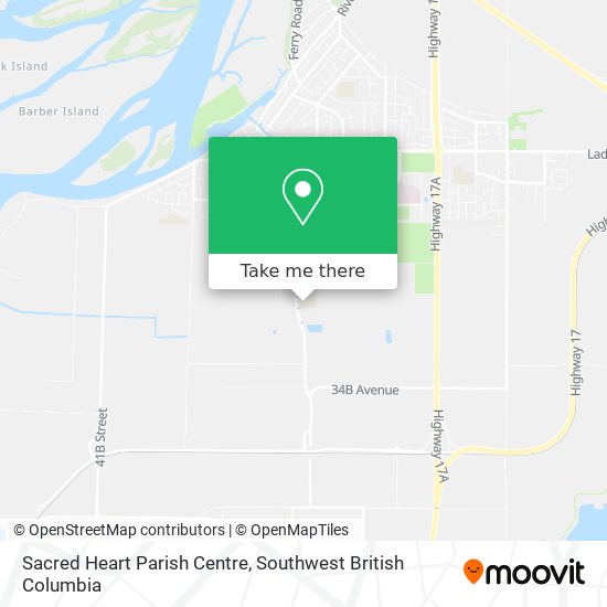 Sacred Heart Parish Centre map