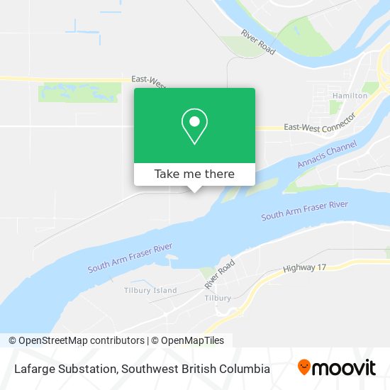 Lafarge Substation map