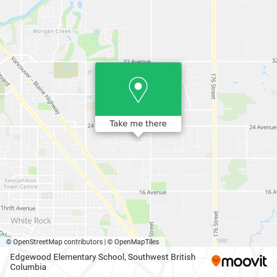 Edgewood Elementary School map