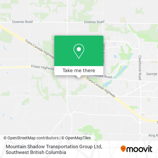 Mountain Shadow Transportation Group Ltd map