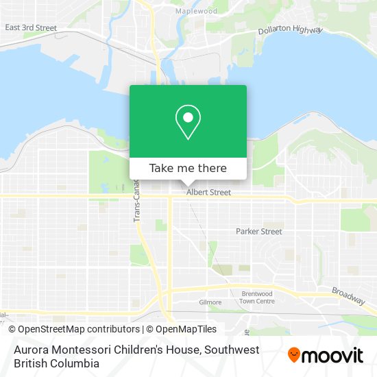 Aurora Montessori Children's House map