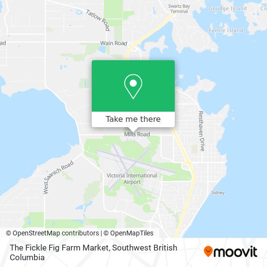 The Fickle Fig Farm Market map