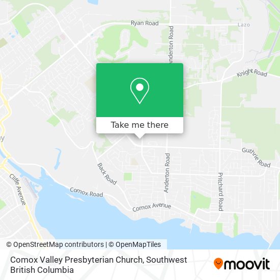 Comox Valley Presbyterian Church plan