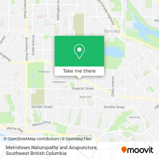 Metrotown Naturopathy and Acupuncture plan