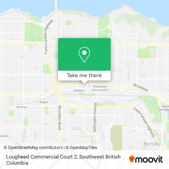 Lougheed Commercial Court 2 plan