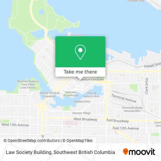 Law Society Building map