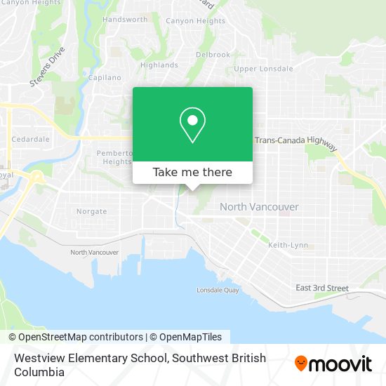 Westview Elementary School map