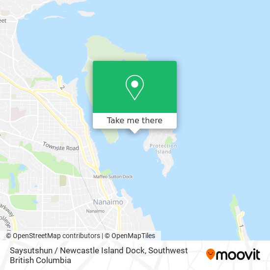 Saysutshun / Newcastle Island Dock plan