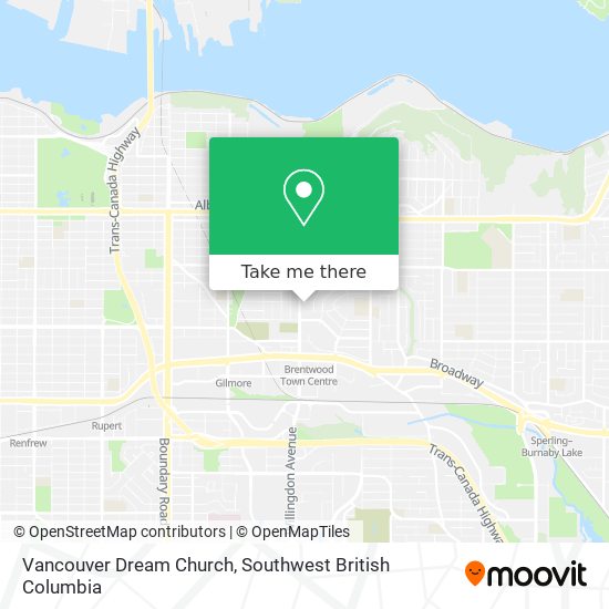 Vancouver Dream Church plan