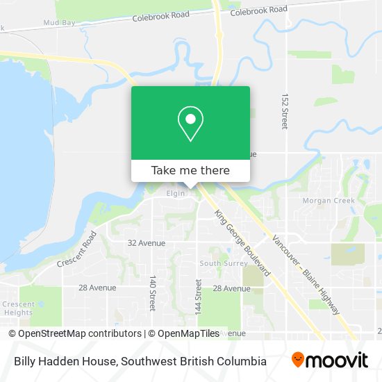 Billy Hadden House map