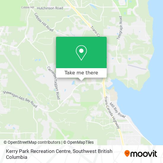 Kerry Park Recreation Centre map