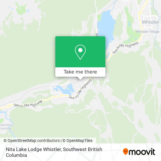 Nita Lake Lodge Whistler plan