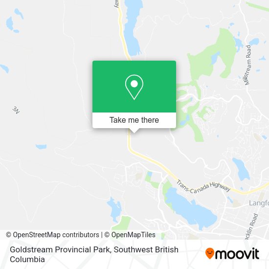 Goldstream Provincial Park plan