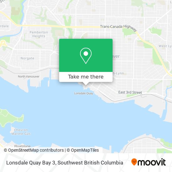 Lonsdale Quay Bay 3 map