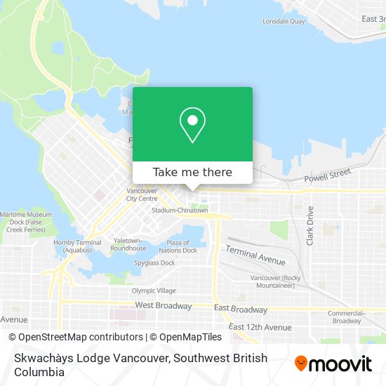 Skwachàys Lodge Vancouver plan