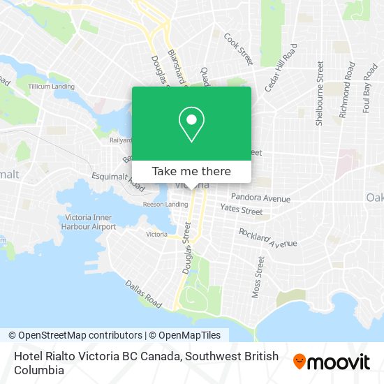 Hotel Rialto Victoria BC Canada plan
