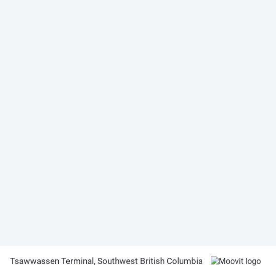 Tsawwassen Terminal map