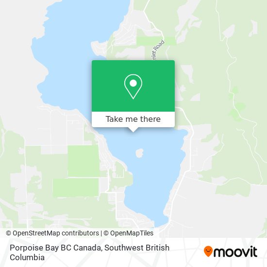 Porpoise Bay BC Canada plan