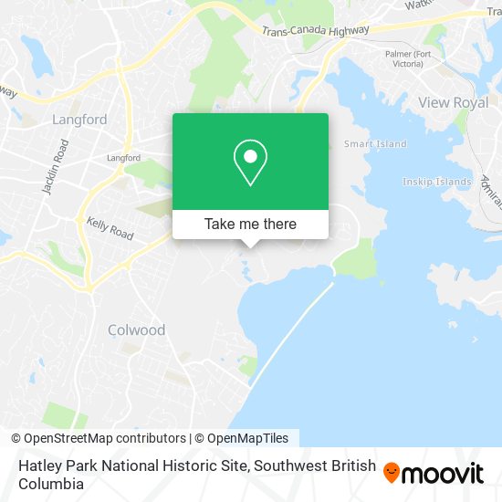 Hatley Park National Historic Site map