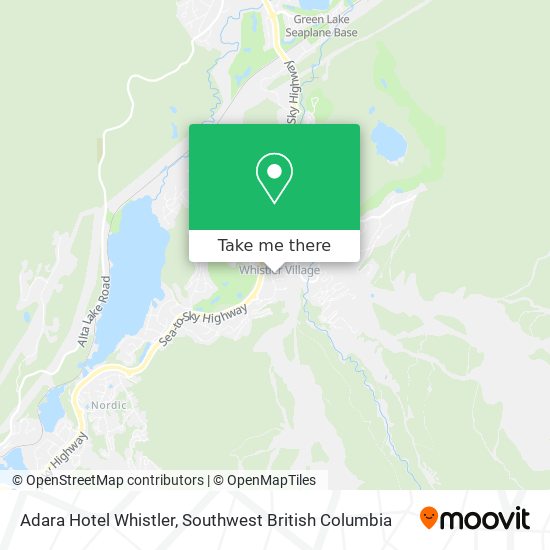 Adara Hotel Whistler plan