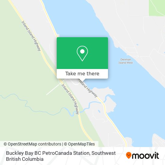 Buckley Bay BC PetroCanada Station plan