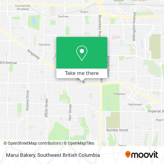 Marui Bakery map