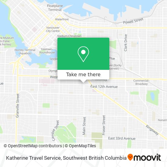 Katherine Travel Service plan